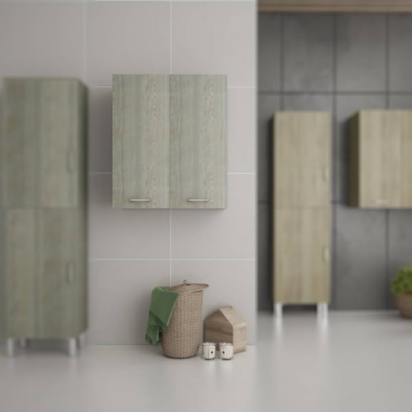 Έπιπλο Κρεμαστό Ερμάριο Side Cabinet Brown Oak